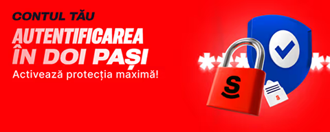 Promo banner: Contul tău — autentificarea în doi pași