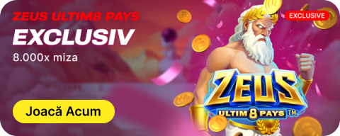 Promo banner: Zeus Ultimate Days — 8.000x miza